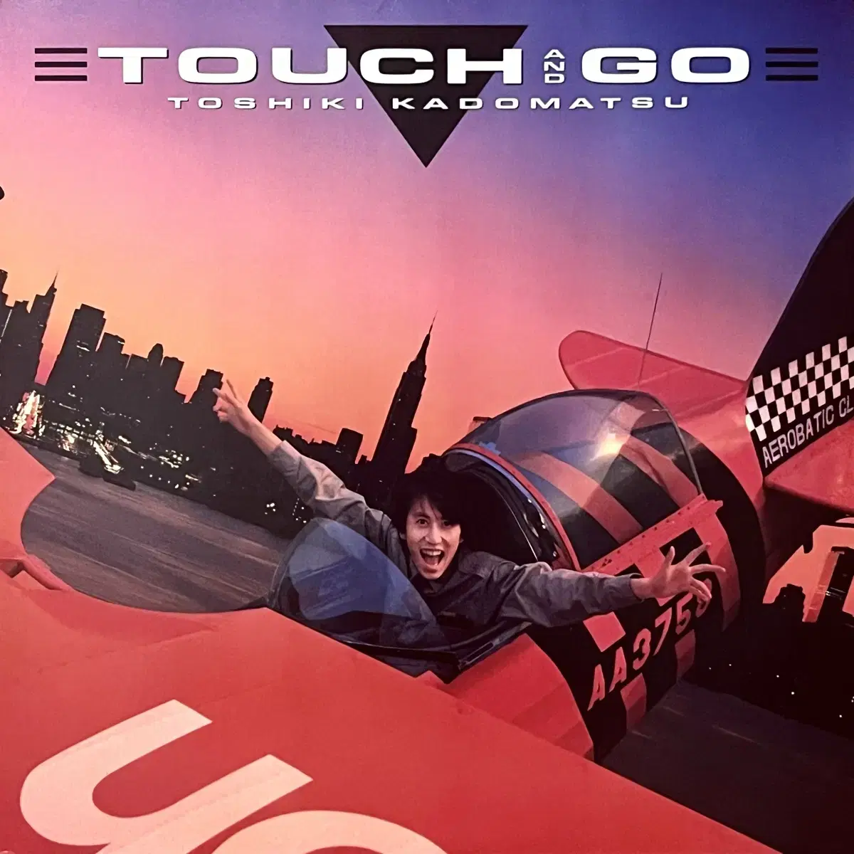 시티팝LP 카도마츠 토시키 -Touch And Go